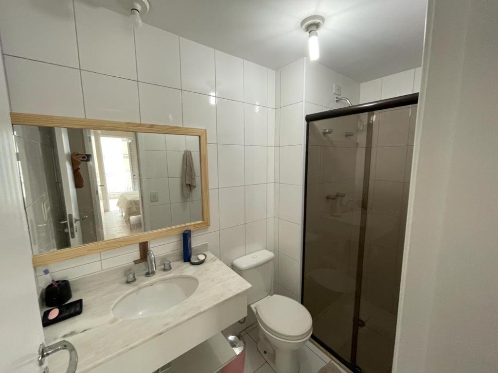 Lindo Apartamento A 50 Metros Da Praia Гуаружа Экстерьер фото