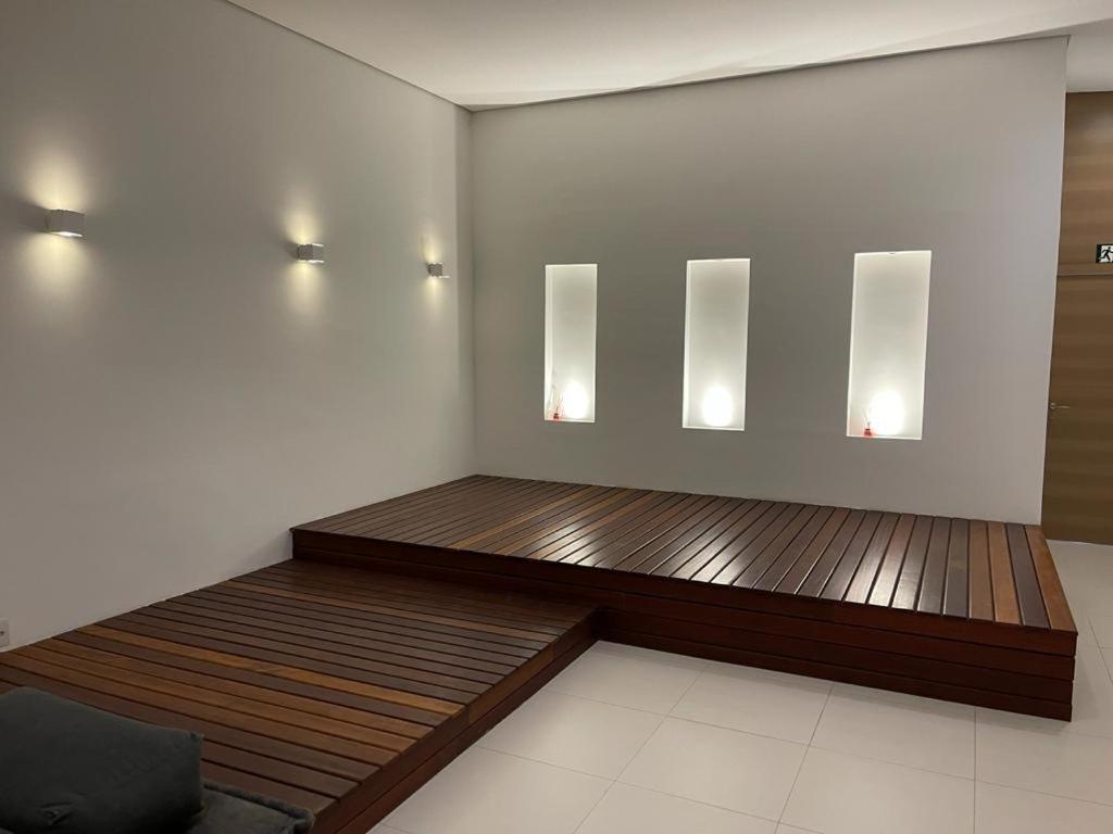 Lindo Apartamento A 50 Metros Da Praia Гуаружа Экстерьер фото
